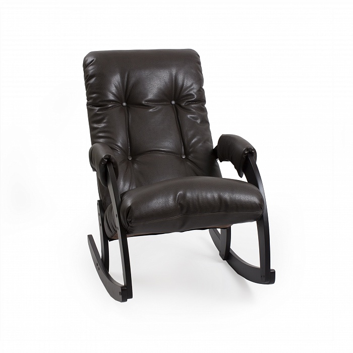Купить кресло-качалка комфорт "модель 67" ткань/экокожа в Омске - магазин Уютный Интерьер.  9