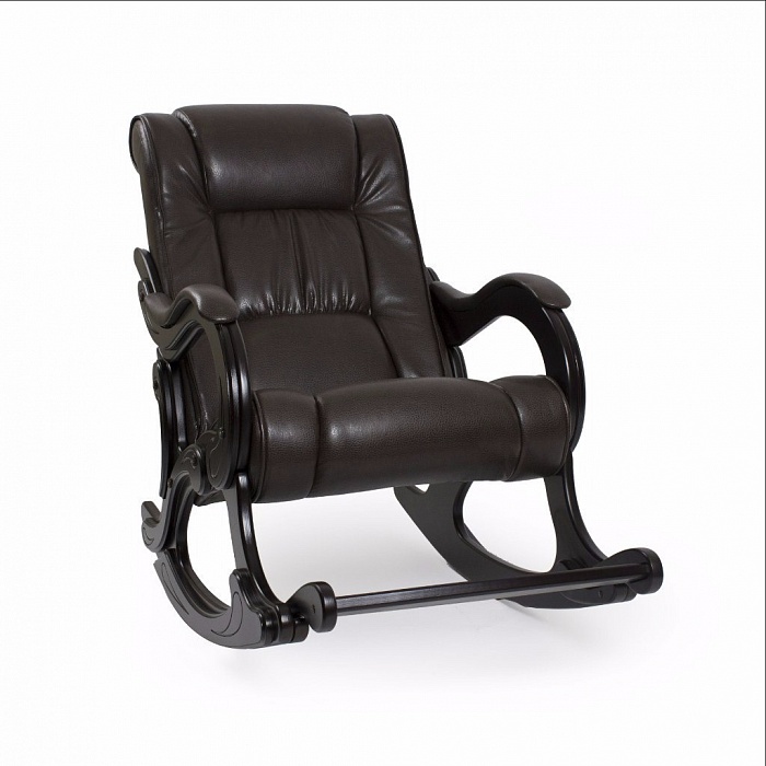 Купить кресло-качалка комфорт "модель 77" ткань/экокожа в Омске - магазин Уютный Интерьер.  3