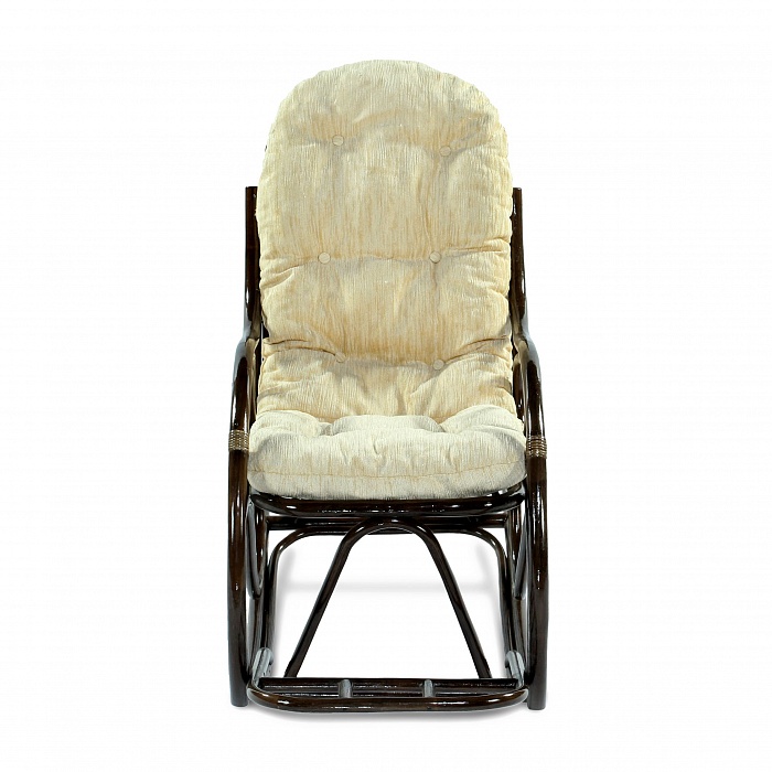 Купить кресло-качалка из ротанга "05/17" браун в Омске - магазин Уютный Интерьер.  5