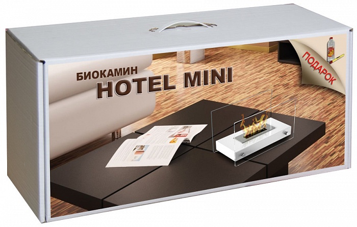 Купить набор с биокамином "hotel mini", биотопливом(1шт.х1.5л.), зажигалкой в Омске - магазин Уютный Интерьер.  2