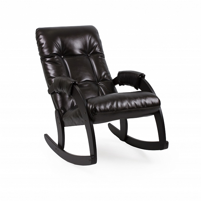 Купить кресло-качалка комфорт "модель 67" ткань/экокожа в Омске - магазин Уютный Интерьер.  6