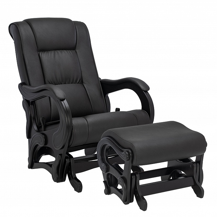 Купить кресло-глайдер "модель 78" люкс с пуфом-глайдером в Омске - магазин Уютный Интерьер.  2