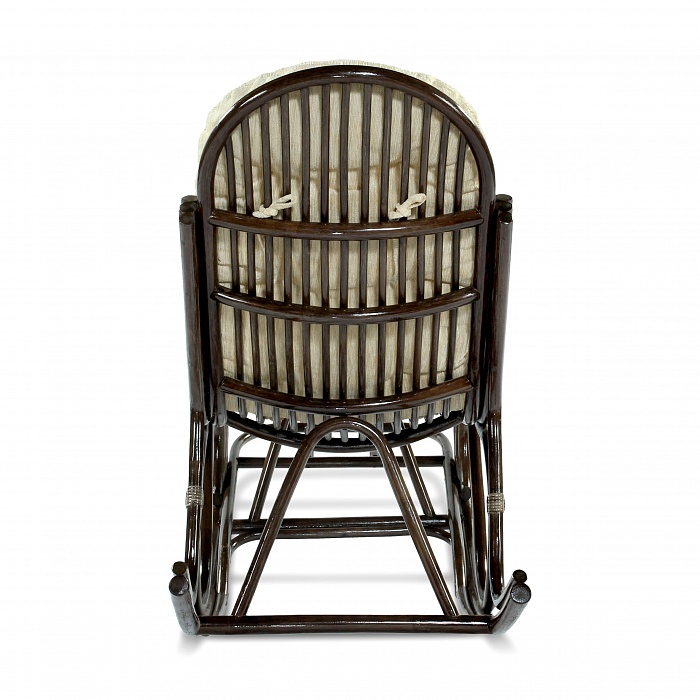 Купить кресло-качалка из ротанга "05/17" браун в Омске - магазин Уютный Интерьер.  6