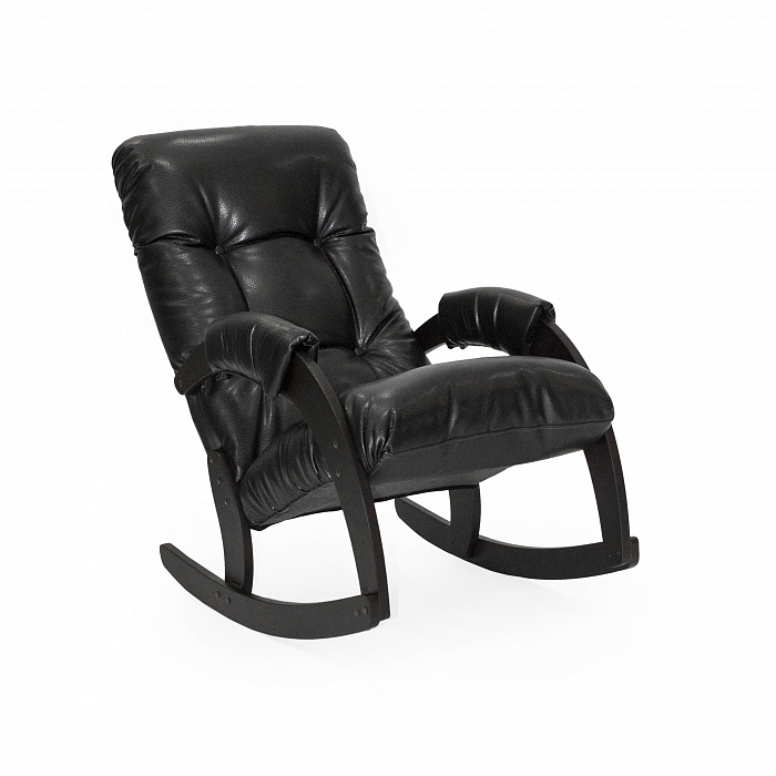 Купить кресло-качалка комфорт "модель 67" ткань/экокожа в Омске - магазин Уютный Интерьер.  10