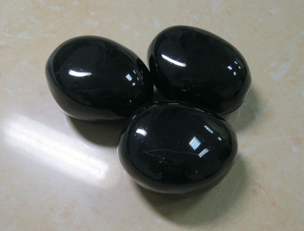Купить декоративные керамические камни черные 14 шт (zefire) в Омске - магазин Уютный Интерьер.  �2