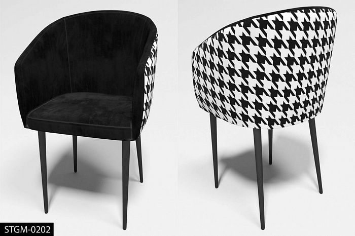 Купить стул дизайнерский sebricci milan в Омске - магазин Уютный Интерьер.  3