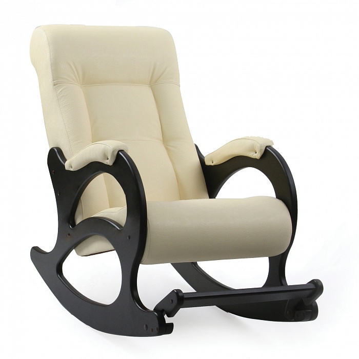 Купить кресло-качалка комфорт "модель 44 без лозы" ткань/экокожа в Омске - магазин Уютный Интерьер
