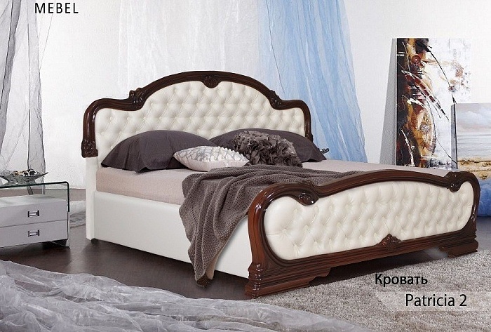 Купить кровать patricia 2 в Омске - магазин Уютный Интерьер.  4