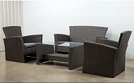 Купить комплект мебели с диваном "afm-405g brown" в Омске - магазин Уютный Интерьер