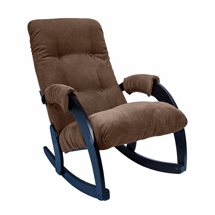 Купить кресло-качалка комфорт "модель 67" ткань/экокожа в Омске - магазин Уютный Интерьер.  �3