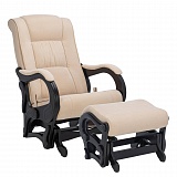 Купить кресло-глайдер "модель 78" люкс с пуфом-глайдером в Омске - магазин Уютный Интерьер