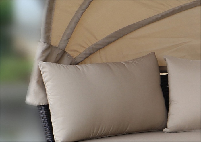Купить плетеный диван "afm-325b brown" в Омске - магазин Уютный Интерьер.  5