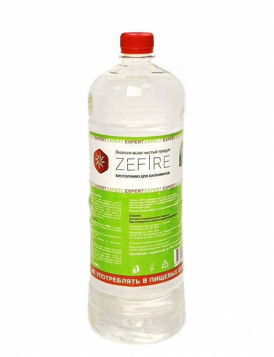 Купить биотопливо (zefire) 1,5 литра  в Омске - магазин Уютный Интерьер.  2