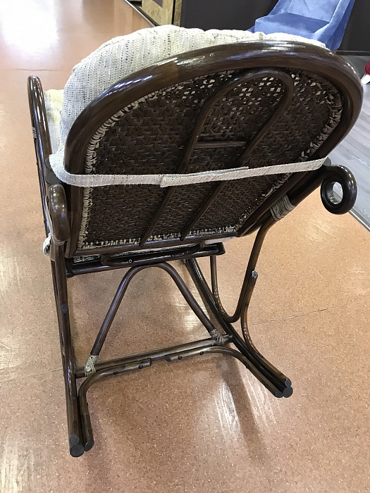 Купить кресло-качалка из натурального ротанга "05/11" браун в Омске - магазин Уютный Интерьер.  6