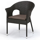 Купить плетеное кресло "y97b-w53 brown" в Омске - магазин Уютный Интерьер