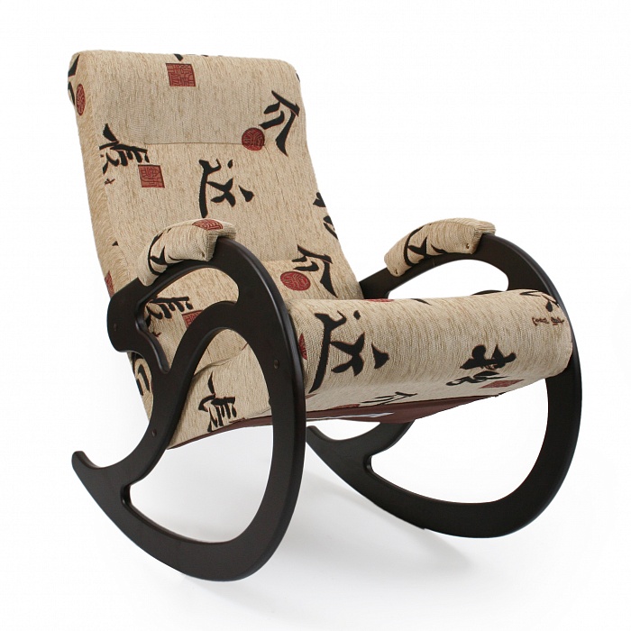 Купить кресло-качалка комфорт "модель 5" ткань/экокожа в Омске - магазин Уютный Интерьер.  4