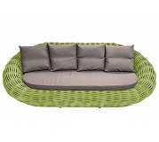 Купить диван плетеный deckwood nest  в Омске - магазин Уютный Интерьер