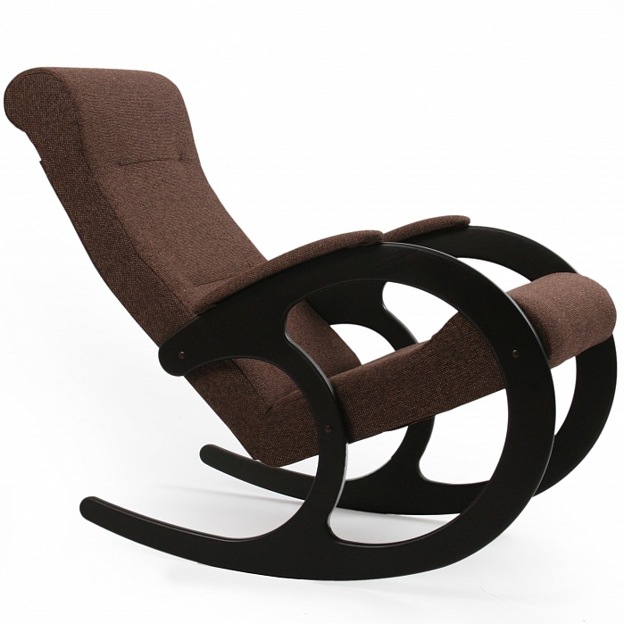 Купить кресло-качалка комфорт "модель 3" ткань/экокожа в Омске - магазин Уютный Интерьер.  �3