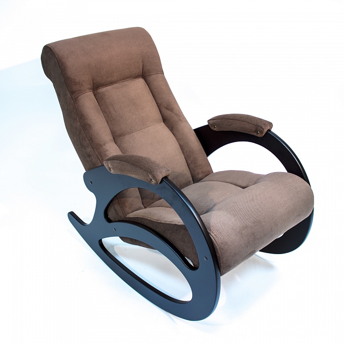 Купить кресло-качалка комфорт "модель 4" ткань/экокожа в Омске - магазин Уютный Интерьер.  �12