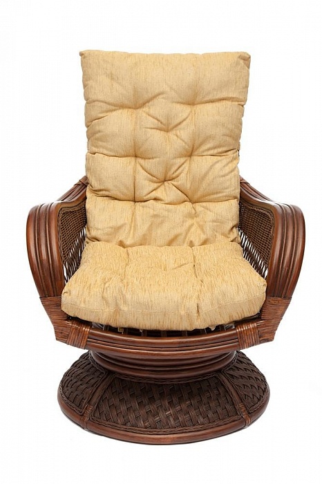 Купить кресло-качалка "andrea relax medium" античн. орех в Омске - магазин Уютный Интерьер.  4