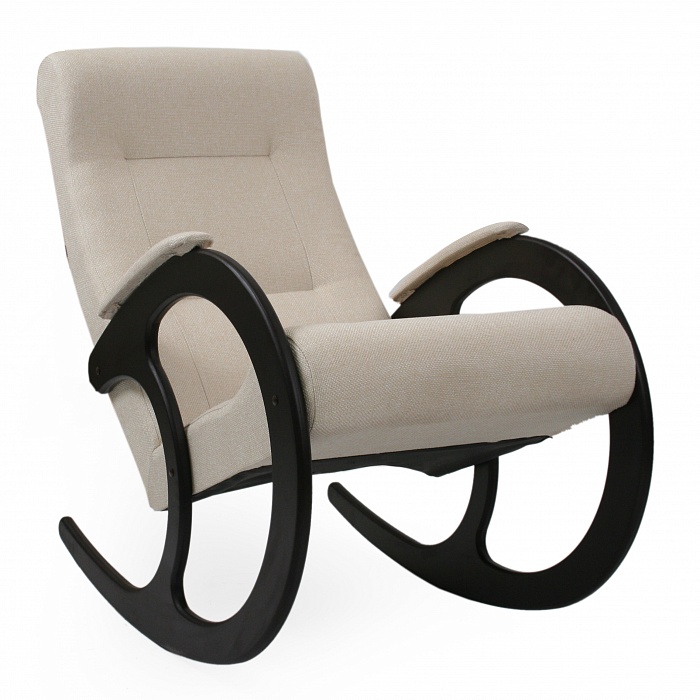 Купить кресло-качалка комфорт "модель 3" ткань/экокожа в Омске - магазин Уютный Интерьер